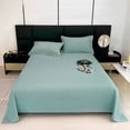 thumbnail image 1 of Kumdkd Queen Size Bed Sheet Set - 70x90in Solid Color Polyester Sheets Ultra Soft Deep Pocket Fitted Sheet Machine Washable Wrinkle Free Bedding, 1 of 6