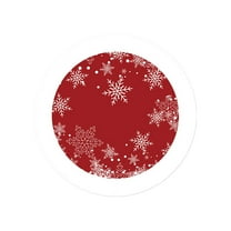 Kumdkd Round Christmas Tree Skirt | 31.4"x31.4" Polyester Mat | Non-Slip & Decorative | Easy-Clean | Perfect for Living Room/Bedroom | Holiday Gift Idea‌