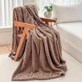 thumbnail image 1 of Kumdkd Soft Fuzzy Flannel Blanket, 27.55 x 39.37 Inch Cozy Warm Napping Blanket for Bed Sofa, Lightweight Washable Polyester Throw, Multifunctional Gift Blanket, 1 of 6