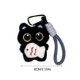 thumbnail image 1 of Kumdkd Squeaky Big-Eyed Plush Keychain, Adorable Black & White Stuffed Animal Toy Doll Pendant for Backpack, Keys, or Gift Decoration - Soft Hanging Ornament with Sound, 1 of 6