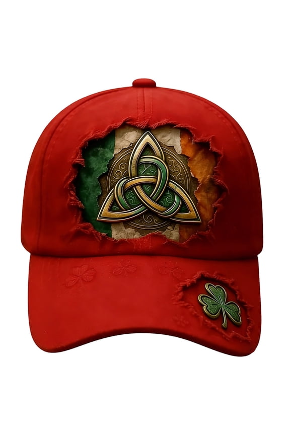 St Patricks Day Hat, Shamrock and Beer Super Baseball Cap for Men Women, Adjustable Irish Hat with Raised Embroidery, Gifts for Mom Grandpa Grandma