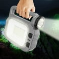 thumbnail image 1 of Kumdkd Super Bright Flashlight USB Rechargeable, 2400mAh Camping Lantern with COB Side Light, IPX65 Waterproof Torch, Portable Emergency Light for Hiking, Power Outage, Outdoor Survival Gear, 1 of 6