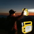 thumbnail image 1 of Kumdkd Super Bright Flashlight USB Rechargeable, 2400mAh Camping Lantern with COB Side Light, IPX65 Waterproof Torch, Portable Emergency Light for Hiking, Power Outage, Outdoor Survival Gear, 1 of 6