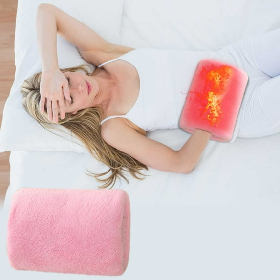 Kumdkd USB Hand Warmer Bag - Portable Plush Heating Pad with Removable Insert, 10W Fast Heating to 45掳C, Lightweight Travel Hand Warmer for Indoor/Outdoor Use, Machine Washable Cover