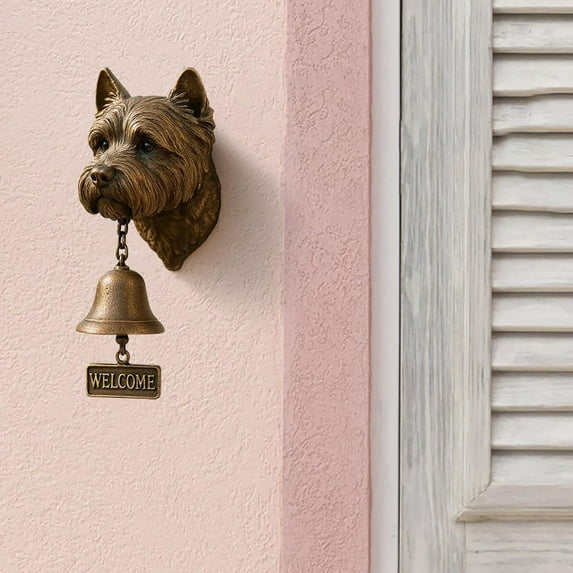 Kumdkd Unique Bulldog Doorbell - Funny & Rustic Design for Dog Lovers Perfect Home & Kitchen Decor (Bulldog)