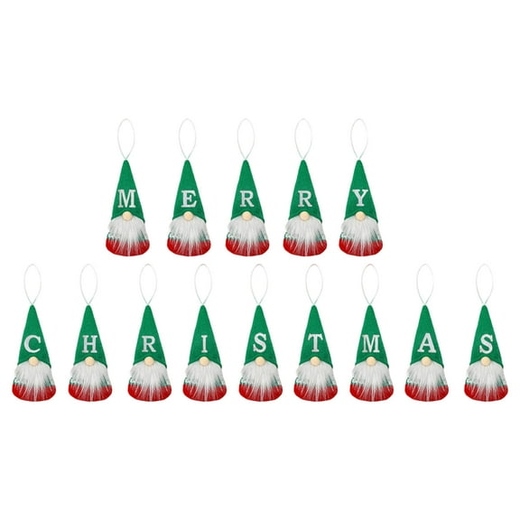 Kumdkd Unique Faceless Gnome Christmas Decor - Personalized Letter Set for Merry Christmas, Polyester Material, Great for Holiday Gifting & Festive Display