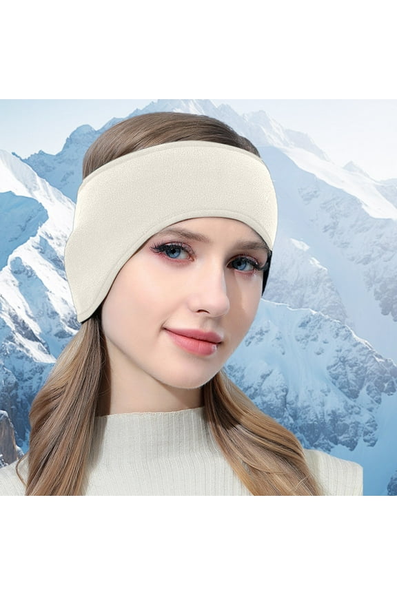Unisex Thermal Ear Warmer Headband - Winter Sports Ear Muffs for Running, Skiing & Hiking - Non-Slip Fleece Lined Windproof Hairband