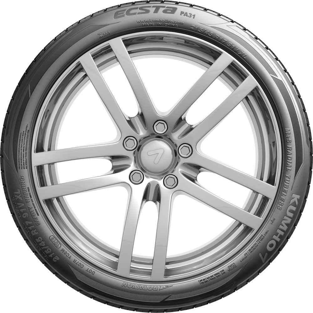 Kumho Ecsta PA31 215/55R17 94 V Tire Fits 201115 Chevrolet Cruze Eco
