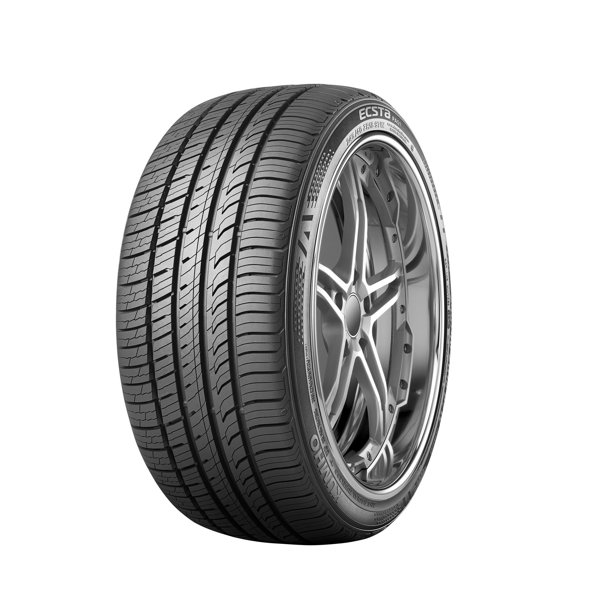 Kumho Ecsta PA51 All Season 205/55ZR16 91W Passenger Tire Simolary simolary.com