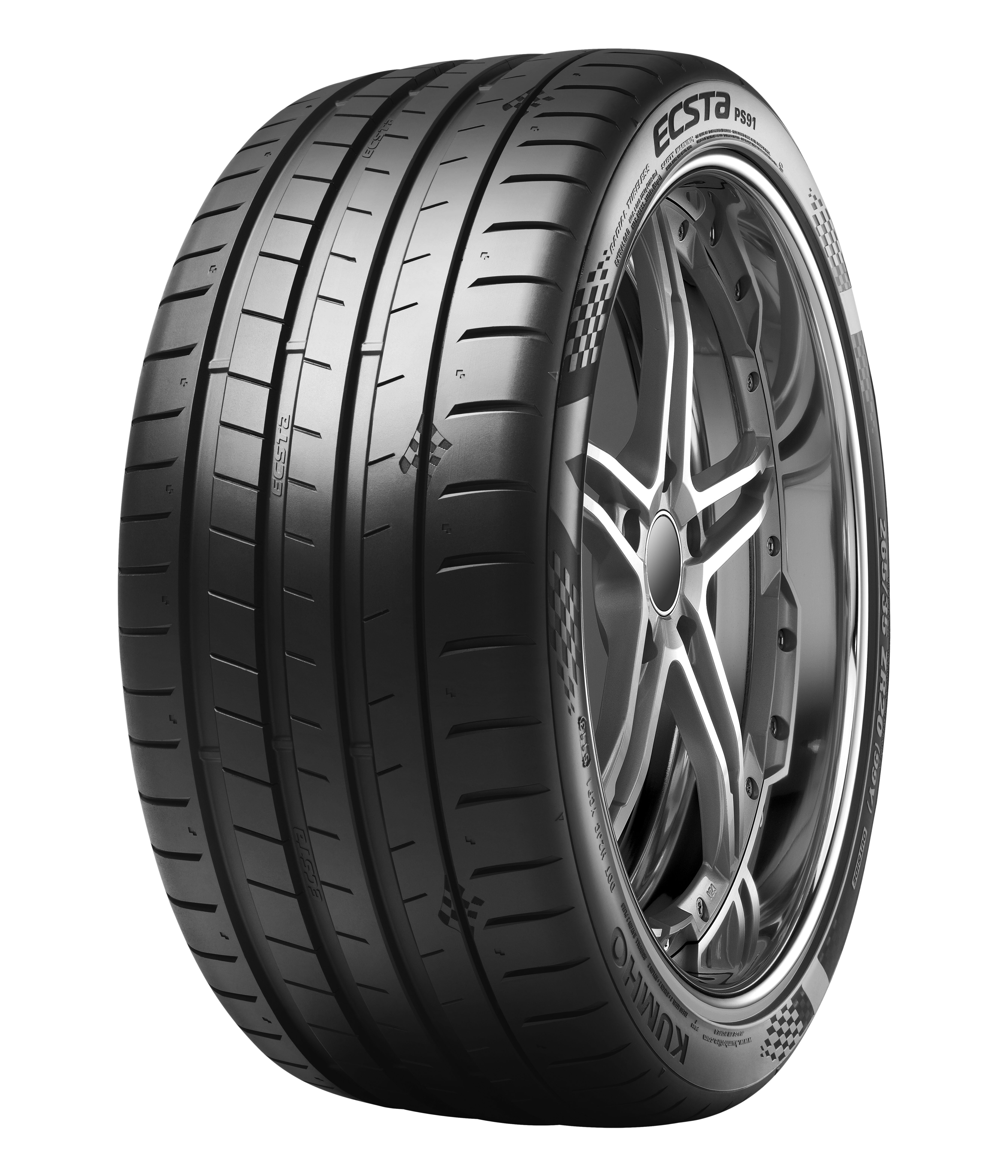 Kumho Ecsta PS91 Summer Performance Tire – 285/35R19 103Y Fits: 2021 Mercedes-Benz AMG GT Black Series Base Simolary simolary.com