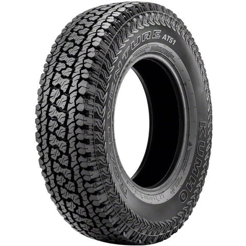 Kumho Road Venture AT51 265/70R18 124 R Light Truck Tires Fits: 2014-20 Chevrolet Silverado 2500 HD LTZ, 2014-15 GMC Sierra 2500 HD Denali Simolary simolary.com