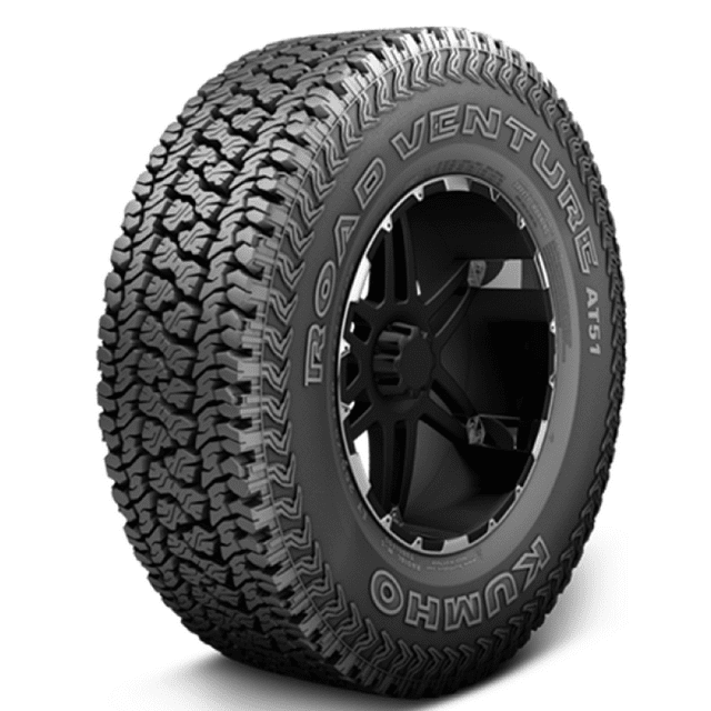 Kumho Road Venture AT51 All-Terrain Tire - 255/70R17 110T - Walmart.com