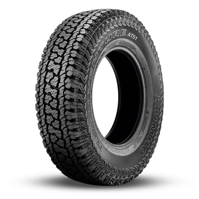 At51 Kumho Road Venture AT51 All-Terrain Tire - 30X9.50R15 6PLY - Walmart ...