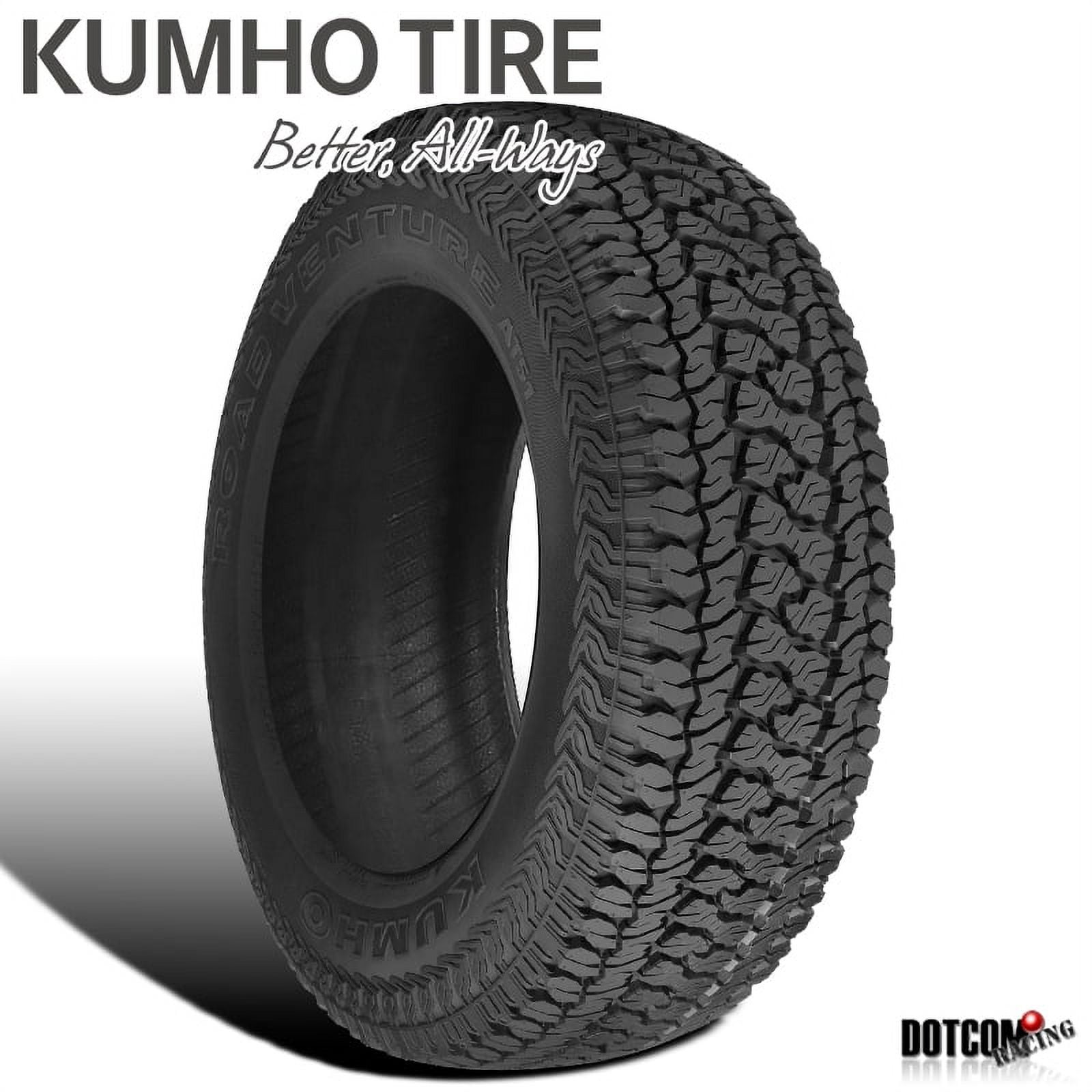Kumho Road Venture AT51 P245/70R16 106T SL BW Fits: 2004 Jeep Grand ...