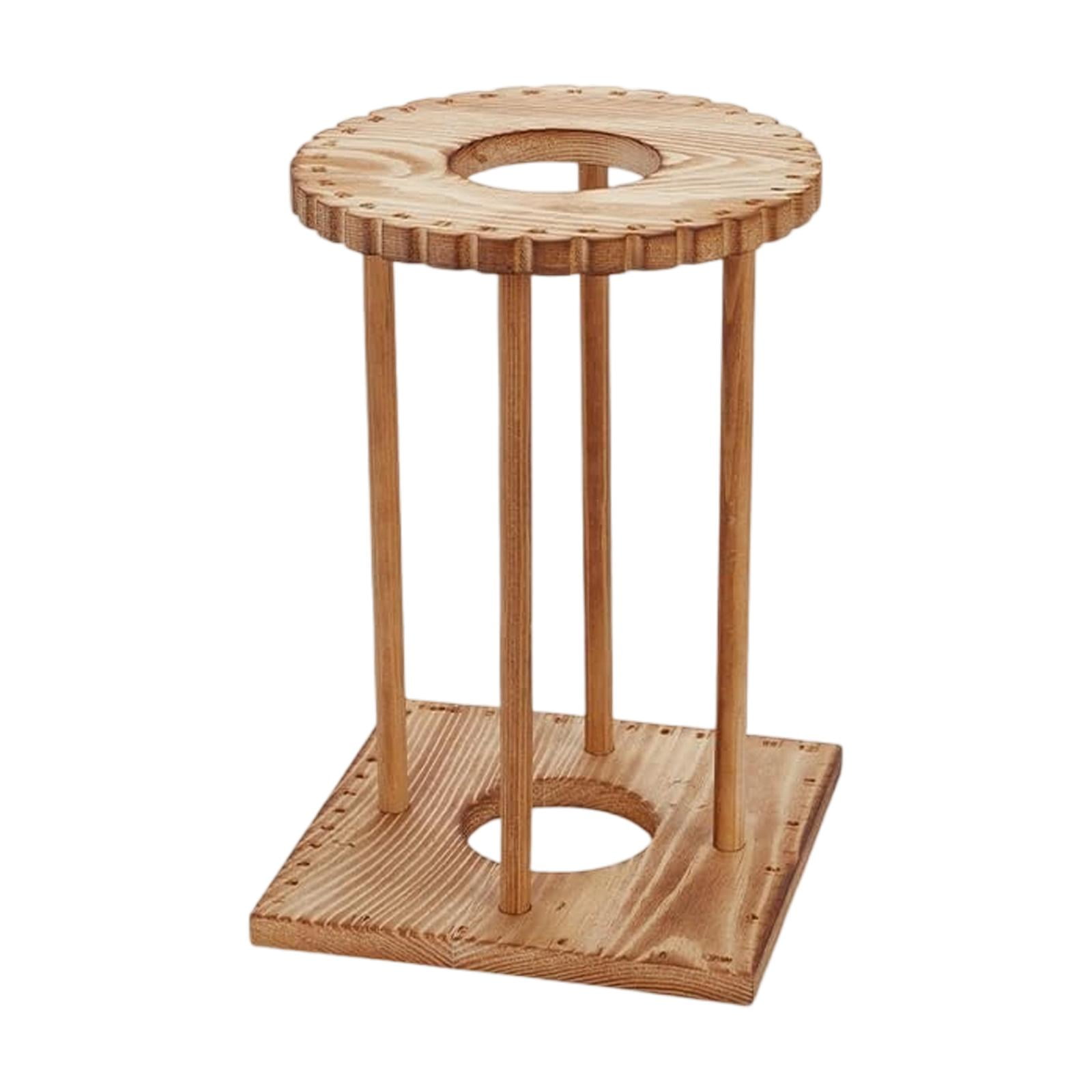 Kumihimo Disk Rack Beading Cord Disc Wooden Braiding Tool for Jewelry Making Home Crafting Beginners