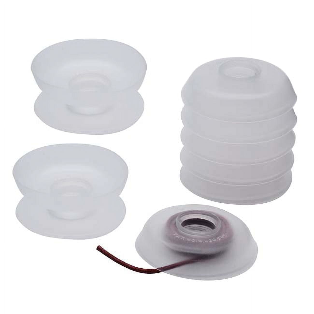 Kumihimo Thread Bobbin Flexible Plastic 1 7/8 Inch 8Pk