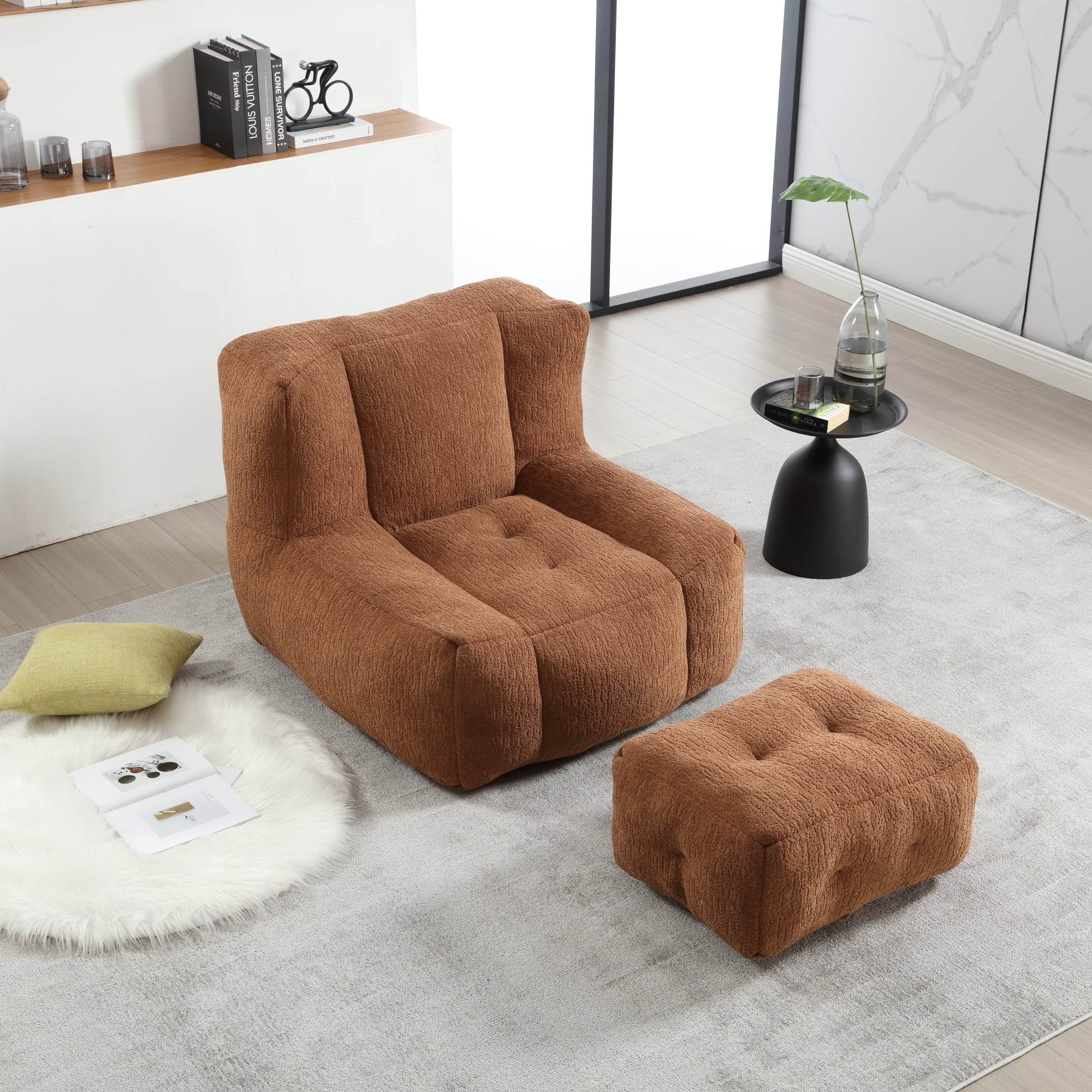 Premium Soft Bean Bag Chair with High Resilient Foam