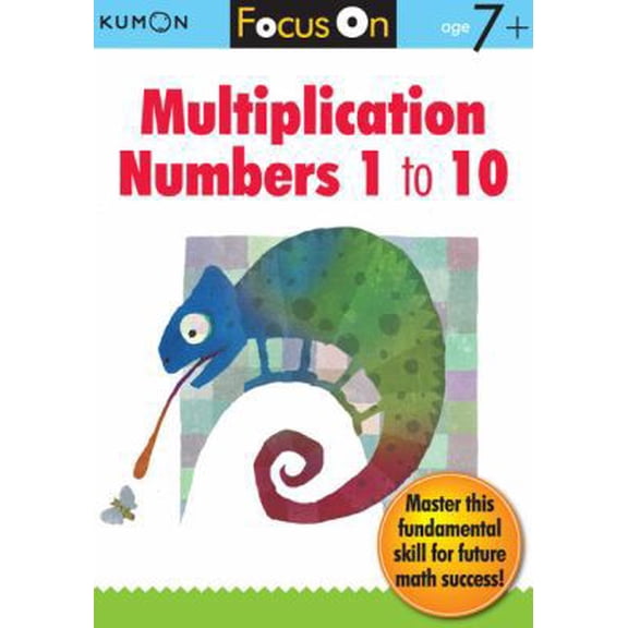 Pre-Owned Kumon Focus on Multiplication: Numbers 1-10 (Paperback) 193580040X 9781935800408