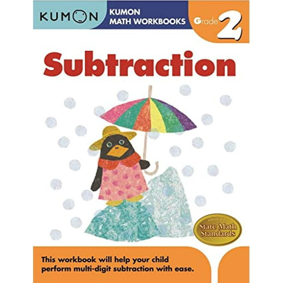 Pre-Owned Kumon Grade 2 Subtraction (Paperback) 1933241527 9781933241524