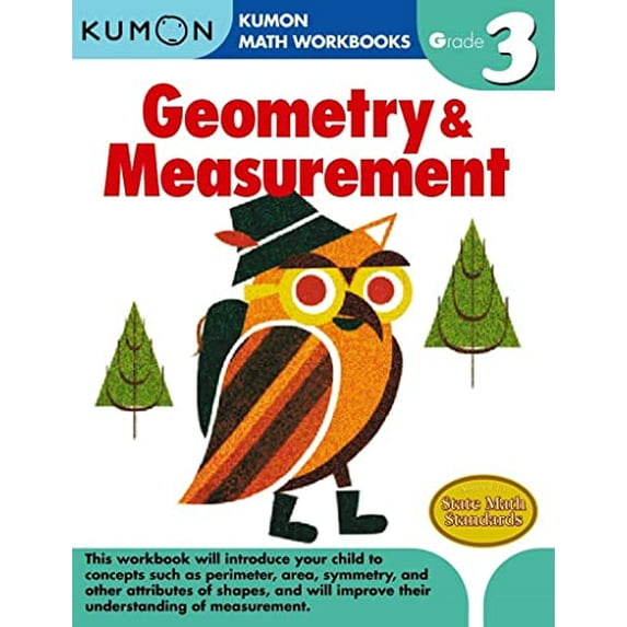 Pre-Owned Kumon Grade 3 Geometry and Measurement (Paperback) 1934968684 9781934968680