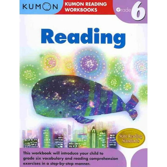 Pre-Owned Kumon Grade 6 Reading (Paperback) 1934968943 9781934968949