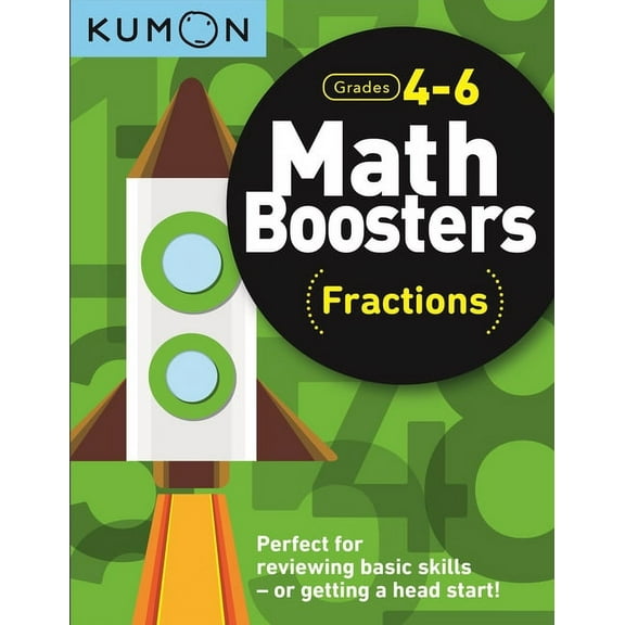 Kumon Math Boosters: Fractions, (Paperback)