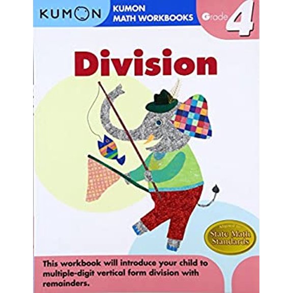 Pre-Owned Kumon Grade 4 Division (Paperback)