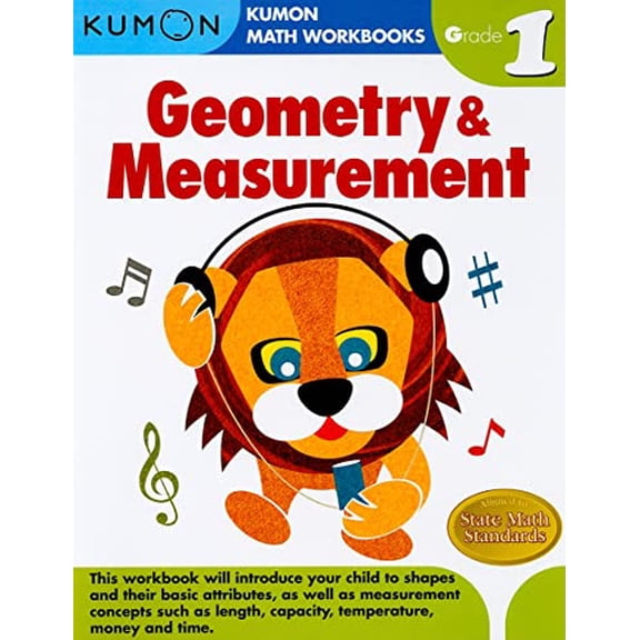 Pre-Owned Grade 1 Geometry & Measurement (Kumon Math Workbooks)