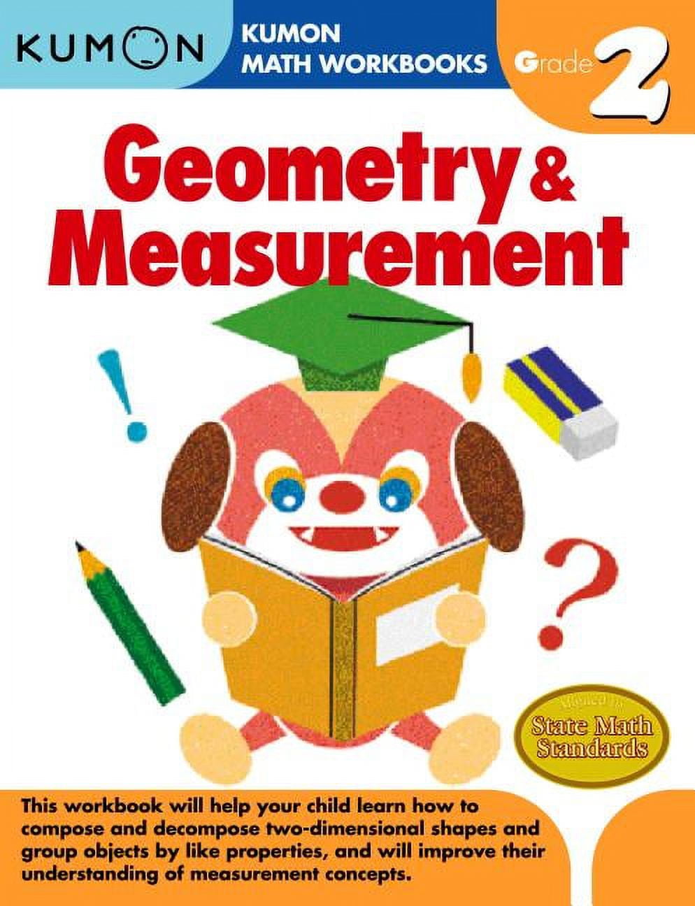 Grade 2 Geometry and Measurement Kids' Workbook - Paperback