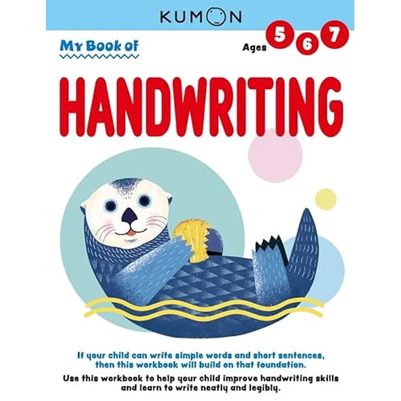 Pre-Owned Kumon My Book of Handwriting: Help Children Improve Handwriting Skills and Learn to Write Neatly and Legibly-Ages 5-7 (Paperback) 195384524X 9781953845245