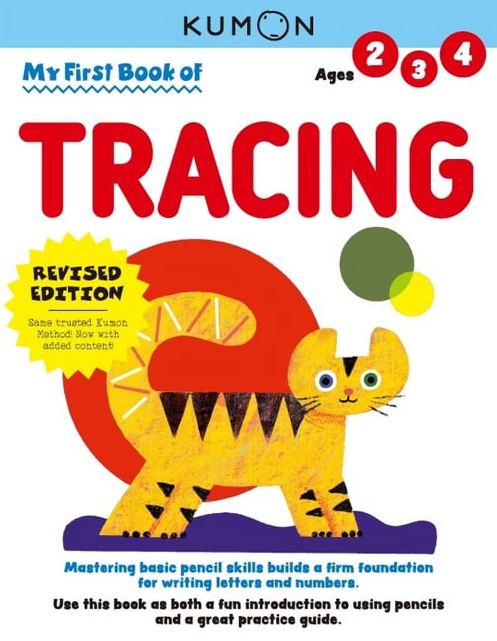 Kumon My First Book of Tracing: Revised Ed, (Paperback) - Walmart.com