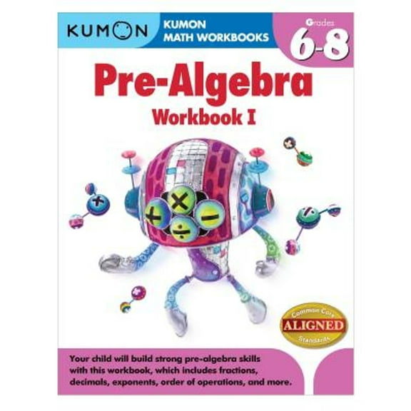 Pre-Owned Pre-Algebra Workbook I, Grades 6-8 (Paperback) 1935800833 9781935800835