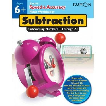 Kumon Speed & Accuracy Subtraction: Subtracting Numbers 1 Through 9 (Paperback)
