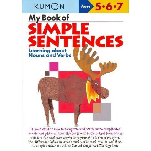 Kumon Workbooks Kumon My Book of Simple Sentences, (Paperback)