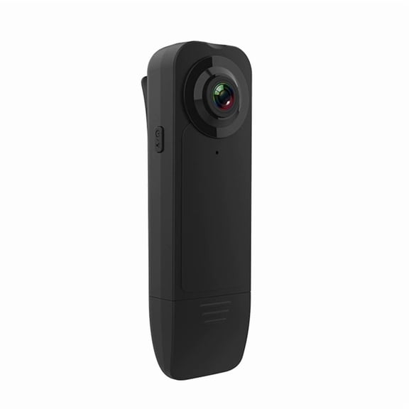 KunMing 1080p Back Clip Camera Aerial1080P 1pc, Black | Compact, High-Def Clip-On Recorder Perfect for Sports, Travel & Vlogging Moments