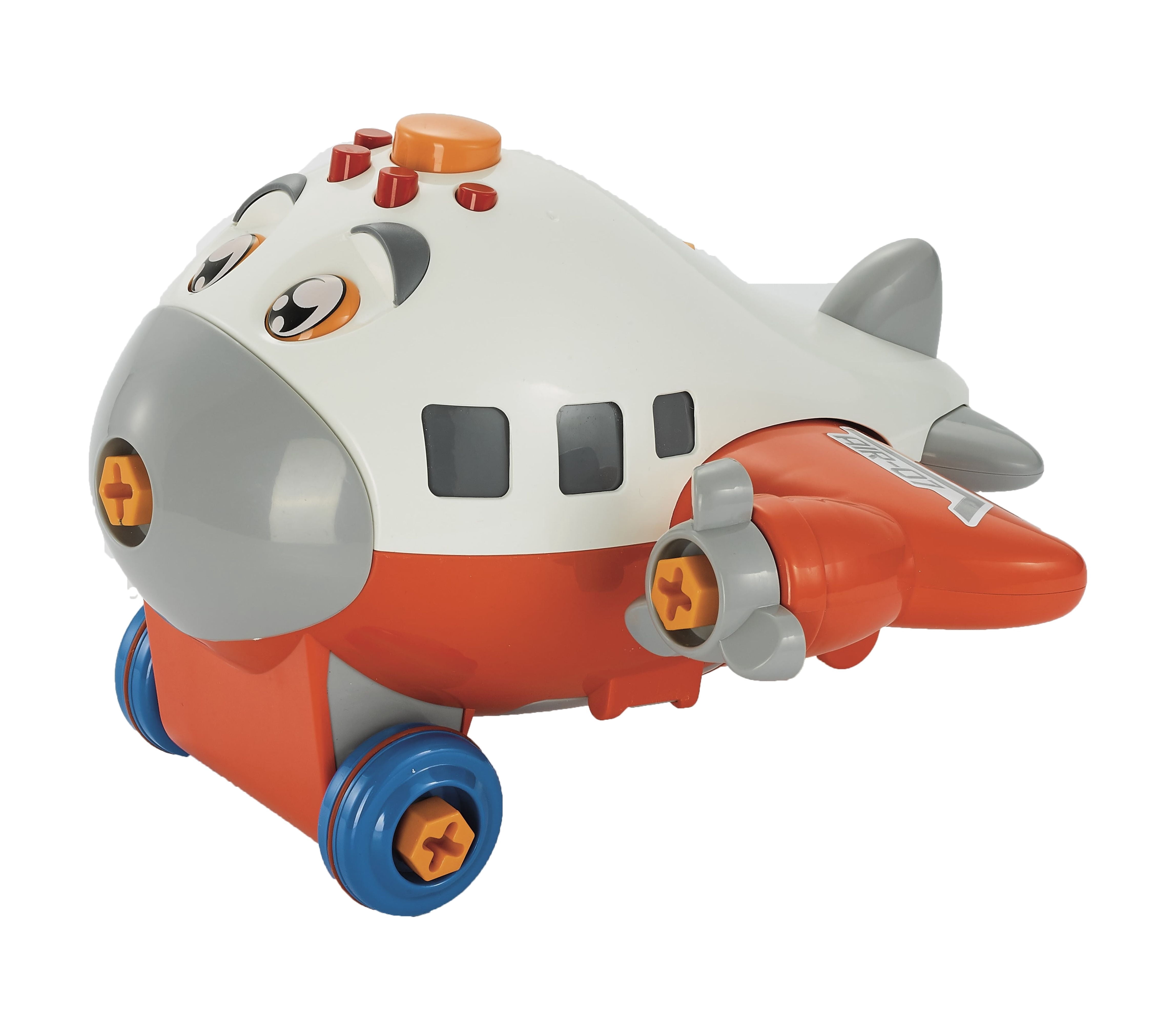 Qhkie Educational Airplane Toy for Kids, Build and Play Set for ...