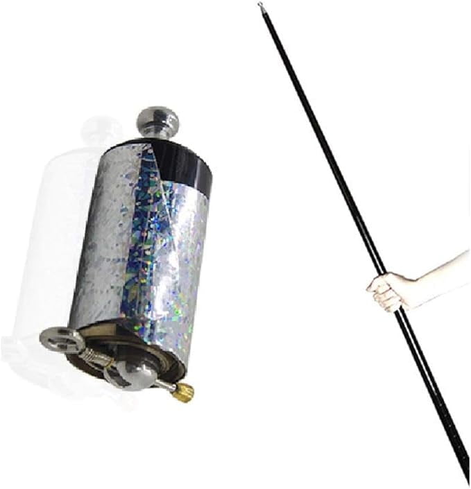 QCSTORE Magic Pocket Staff - Teleskop Zauberstab Metall 110-150cm Magier Requisite