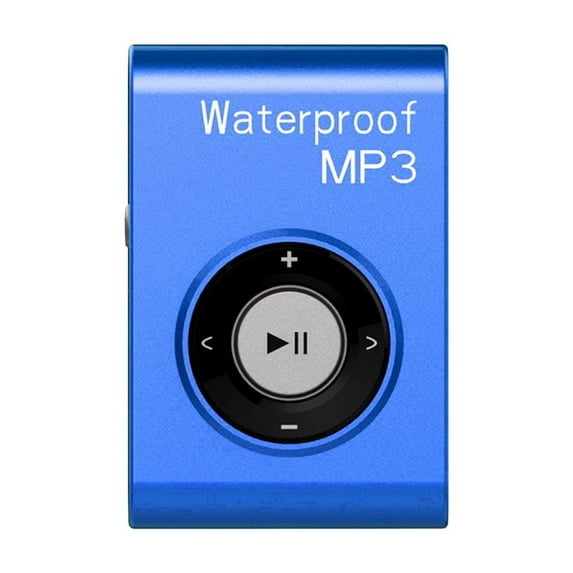 KunMing Swimming MP3 Player, IPX8 Waterproof for Diving and Underwater Sports, 8GB Memory, Lossless Audio, Blue