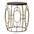 thumbnail image 1 of Kunal Metal Decorative Stool, Seat: 19'' H, Weight Capacity: 220 lb., 1 of 1