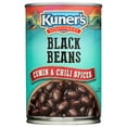 Kuner Black Beans Cumin and Chili Spices, 15 oz.