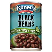 Kuner's Southwest Black Beans with Mild Jalapenos and Lime 15 oz. Can