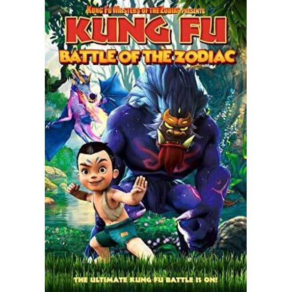 Kung Fu Battle Of The Zodiac (DVD), Wownow Entertainment, Animation