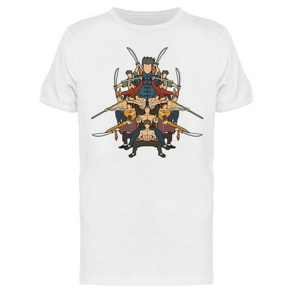 Kung Fu Fighters T-Shirt Men -Image by Shutterstock, Male XX-Large
