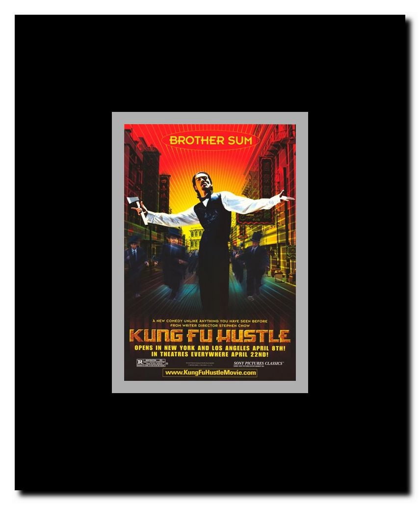 Kung Fu Hustle Framed Movie Poster