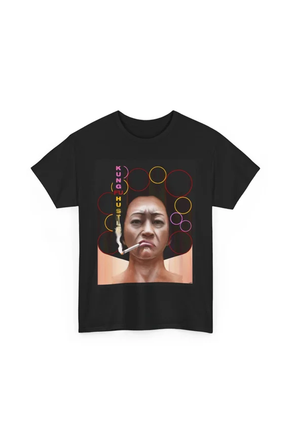Kung Fu Hustle Landlady Tee, Martial Arts Movie Shirt, Cute Funny T-Shirt
