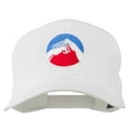 thumbnail image 1 of Kung Fu Logo Embroidered Cotton Twill Cap - White OSFM, 1 of 5