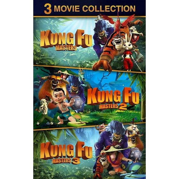 Kung Fu Masters 1+2+3 (DVD)