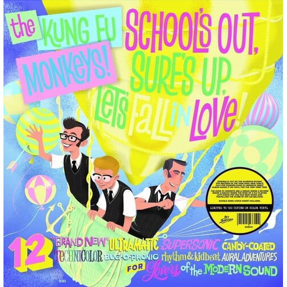 Kung Fu Monkeys - School's Out Surf's Up Let's Fall In Love - Music & Performance - Vinyl