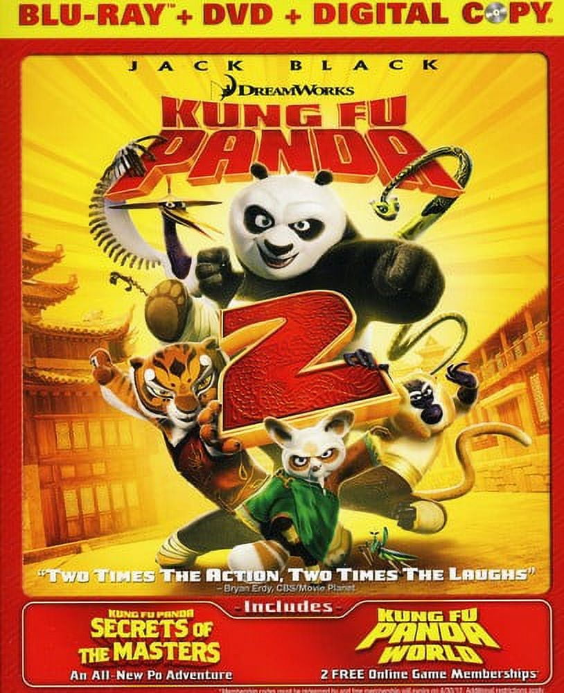 Kung Fu Panda 2 (Blu-ray + DVD) - Walmart.com