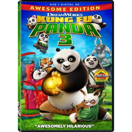 Kung Fu Panda 3, DVD,